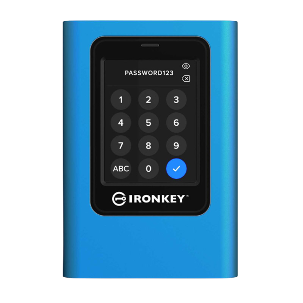 KINGSTON IronKey Vault Privacy 80 1,92TB USB3.2 Gen1 Type-C FIPS 197 & XTS-AES (IKVP80ES/1920G) SSD
