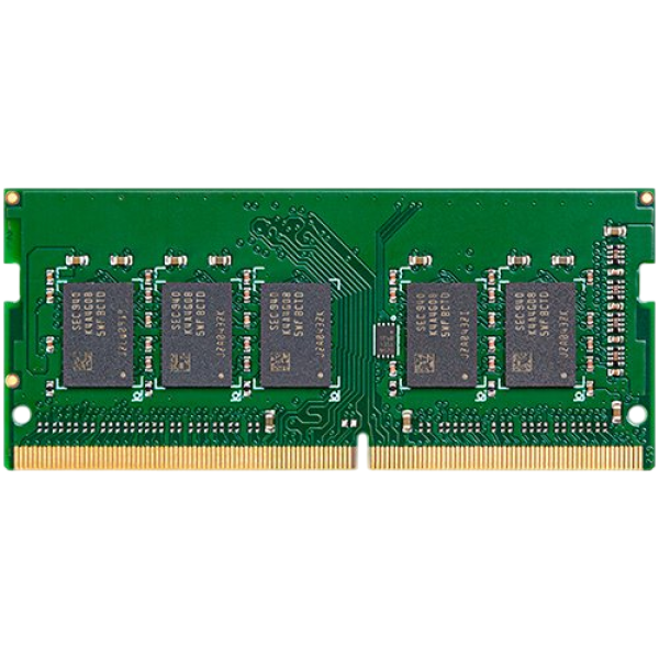 Synology 8 GB DDR4 ECC Unbuffered SODIMM Memory Module EAN:4711174724055, for models : RS1221RP+, RS1221+, DS1821+, DS1621xs+, DS1621+
