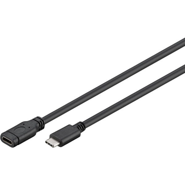 GOOBAY USB-C (Ž) USB-C (M) 1m podaljševalni kabel