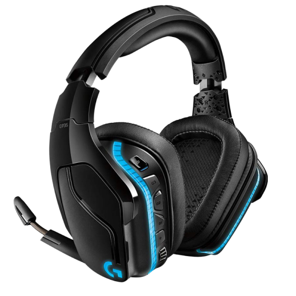 LOGITECH G935 Wireless 7.1 Surround LightSync Gaming RGB z mikrofonom slušalke
