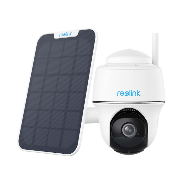 REOLINK IP KAMERA ARGUS SERIJA B430 komplet, 5MP, Zunanja, Baterijska, Pan&Tilt, Barvni nočni vid, 