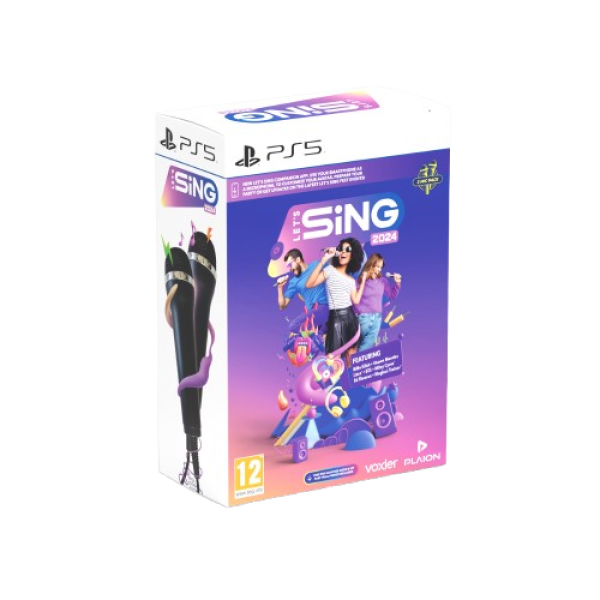 Let's Sing 2024 - Double Mic Bundle (Playstation 5)