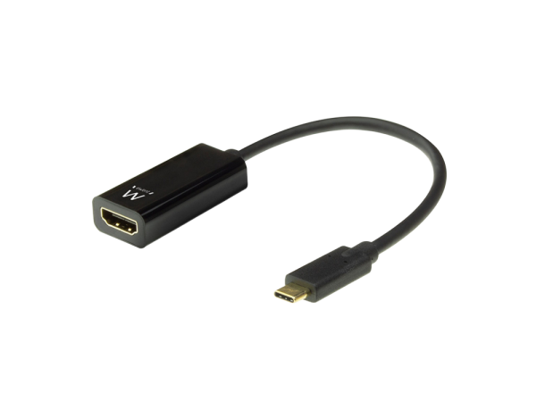 Adapter USB-C v HDMI 4K, črn, Ewent EW9823