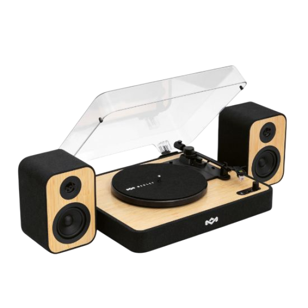 HOUSE OF MARLEY REVOLUTION BT gramofon z zvočniki - črne barve
