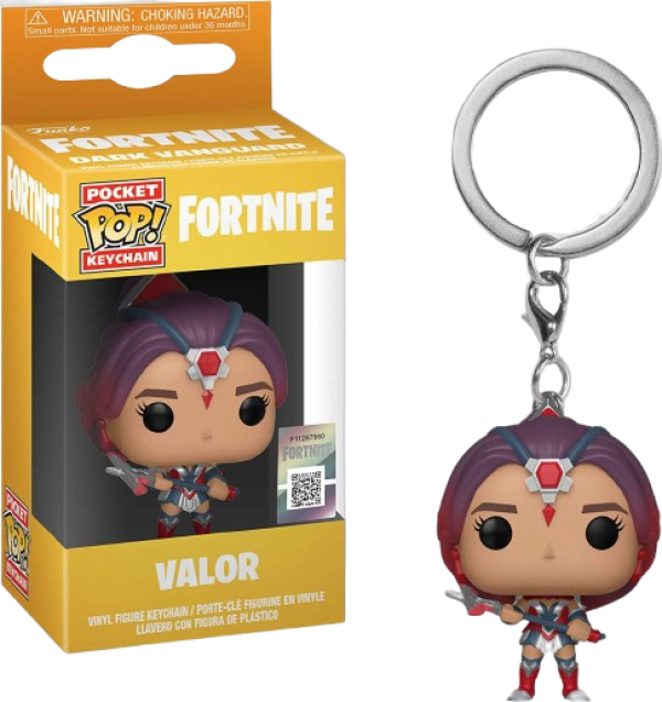 FUNKO POCKET POP KEYCHAIN Fortnite S2 Valor obesek
