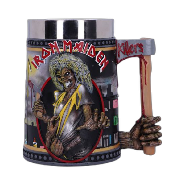 NEMESIS NOW IRON MAIDEN THE KILLERS TANKARD 15.5CM VRČ