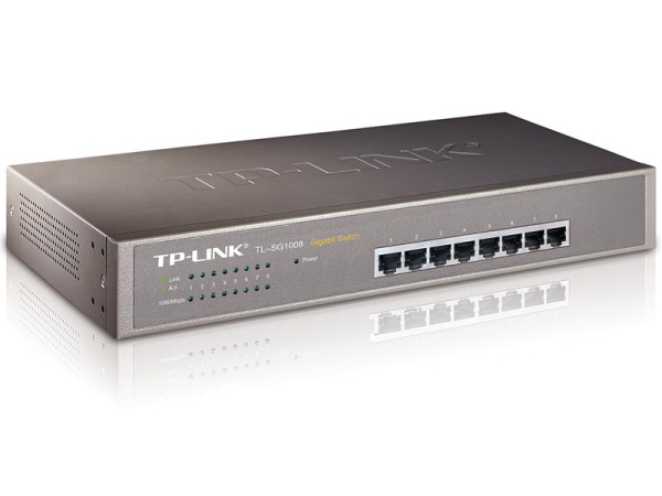 TP-LINK TL-SG1008 8-port gigabit rack mrežno stikalo-switch