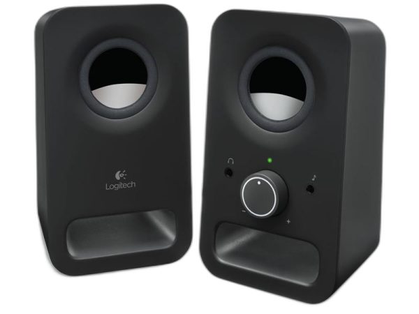 LOGITECH Z150 2.0 6W polnočno črni zvočniki
