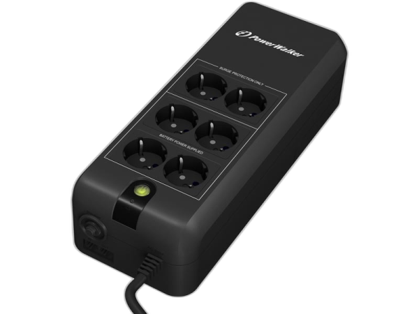 POWERWALKER VFD 600 APFC  Offline Standby 600VA 300W UPS brezprekinitveno napajanje