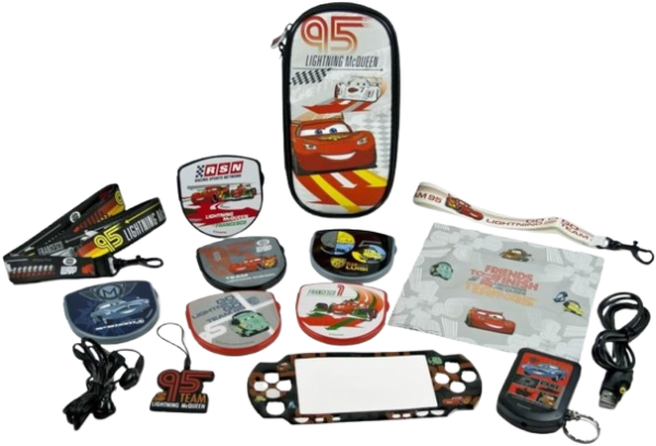 Komplet dodatkov za PSP Disney Cars 2 16-IN-1