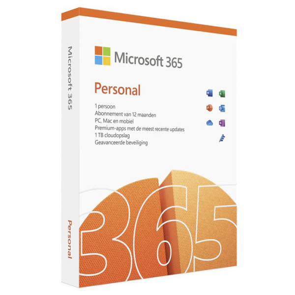 MICROSOFT 365 Personal slovenski FPP 32/64 bit enoletna naročnina