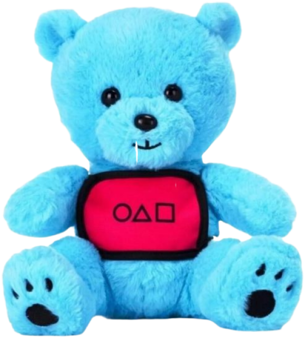 PLAYBYPLAY PLUSH: SQUID GAME - TEDDY BEAR 25CM pliš
