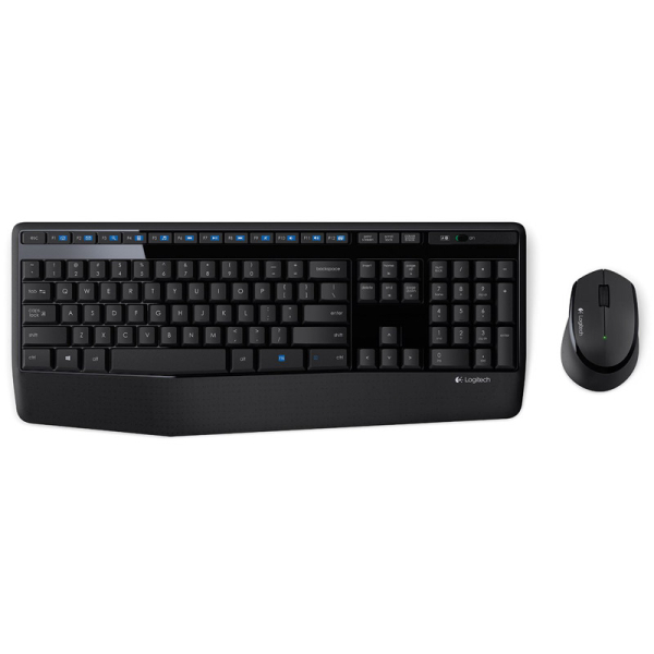 LOGITECH MK345 brezžična črna slo tisk tipkovnica + miška