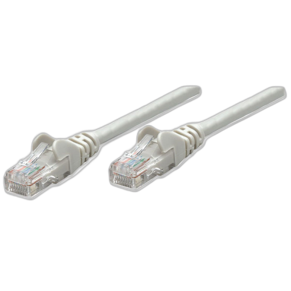 INTELLINET CAT5e UTP 1m siv mrežni priključni patch kabel