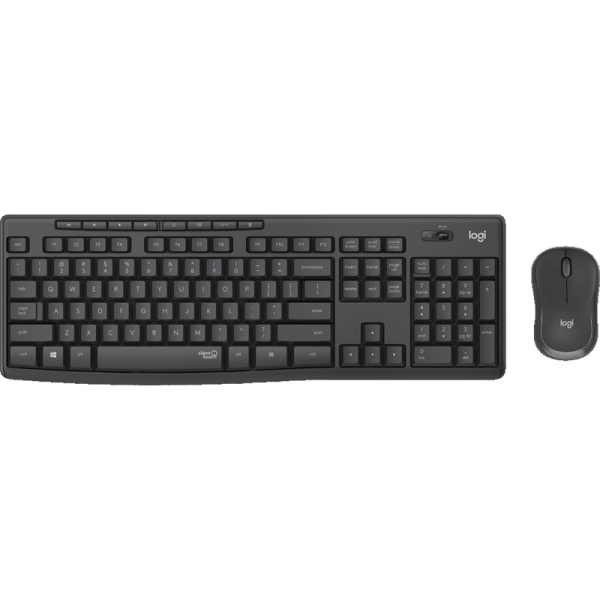 LOGITECH MK295 Silent Wireless Combo črna slovenska tipkovnica + miška