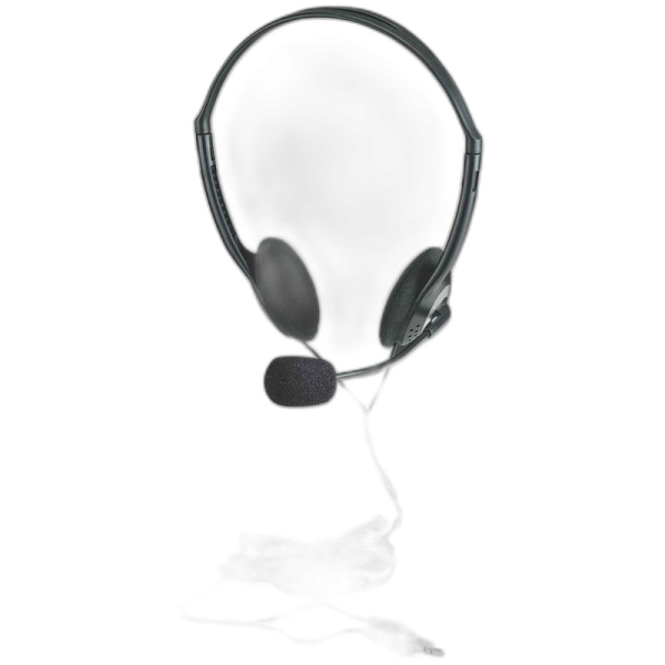 MANHATTAN Stereo 3,5mm žične z mikrofonom slušalke
