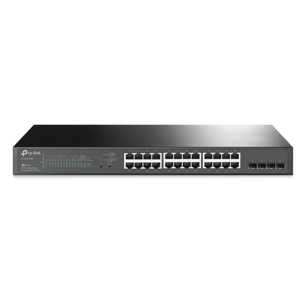 TP-LINK JetStream TL-SG2428P 24-port gigabit Smart 24xPoE+ 250W 4xSFP mrežno stikalo-switch