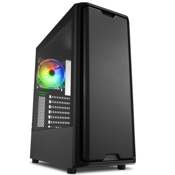 SHARKOON SK3 RGB ATX okno gaming črno ohišje