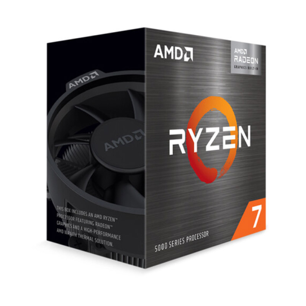 AMD Ryzen 7 5700G 3,8/4,6GHz 65W AM4 Wraith Stealth hladilnik BOX procesor