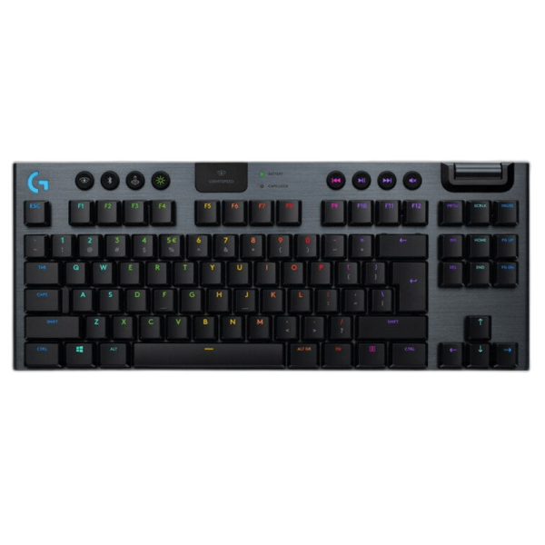 LOGITECH G915 LIGHTSPEED TKL GL Tenkeyless brezžična RGB mehanska gaming slo črna tipkovnica