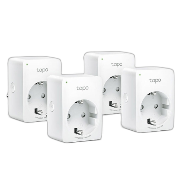 TP-LINK Tapo P100 Mini Smart Wi-Fi 4-pack pametna vtičnica