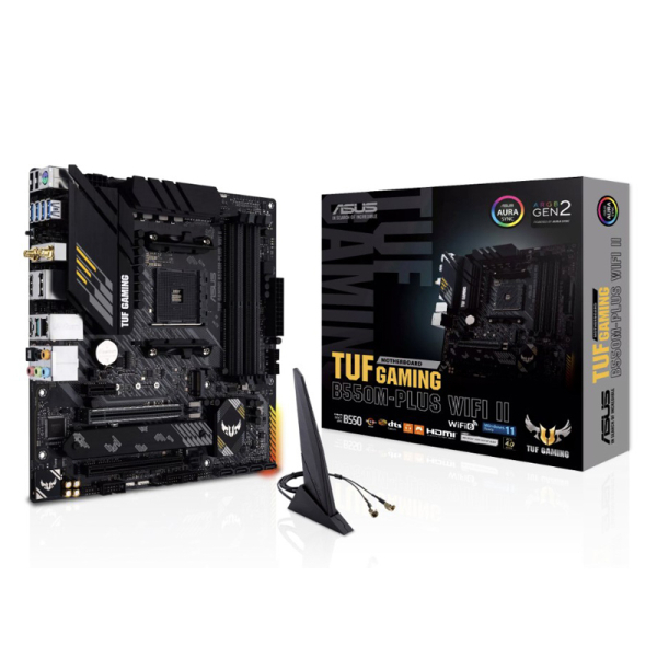 ASUS TUF B550M-Plus WIFI II AM4 DDR4 gaming mATX osnovna plošča