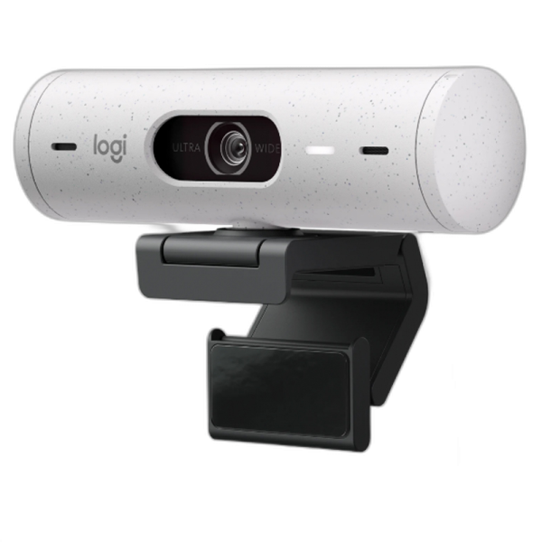 LOGITECH BRIO 500 FHD 1080p LAN bela spletna kamera