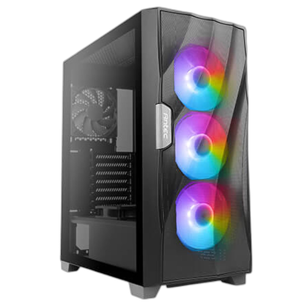 ANTEC DF700 FLUX mid-Tower RGB (0-761345-80070-9) gaming okno črno ohišje