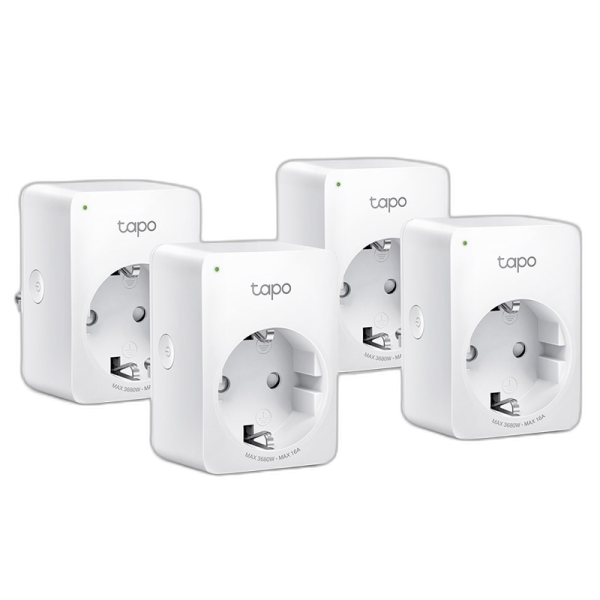TP-LINK Tapo P110 Mini Smart Wi-Fi 4-pack pametna vtičnica