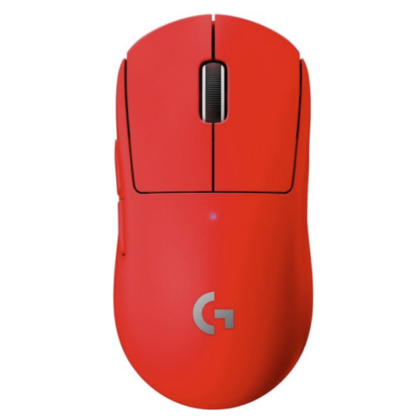 LOGITECH G PRO X SUPERLIGHT brezžična optična gaming rdeča miška