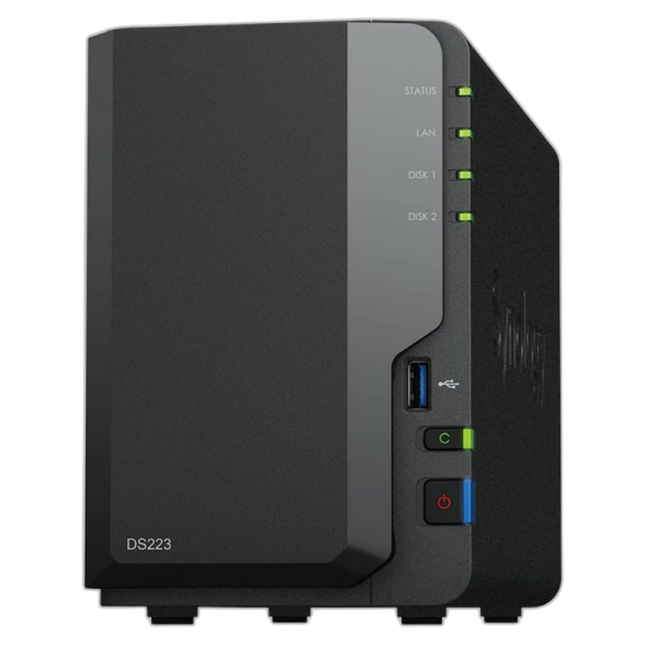 SYNOLOGY DS223 za 2 diska NAS strežnik