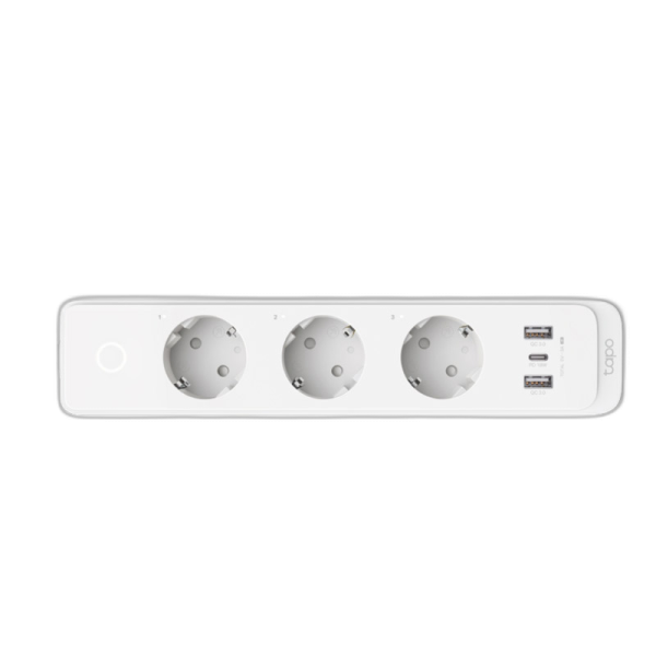 TP-LINK Tapo P300 Smart Wi-Fi Power Strip 2x USB 1xUSB-C 3x Schuko pametni podaljšek