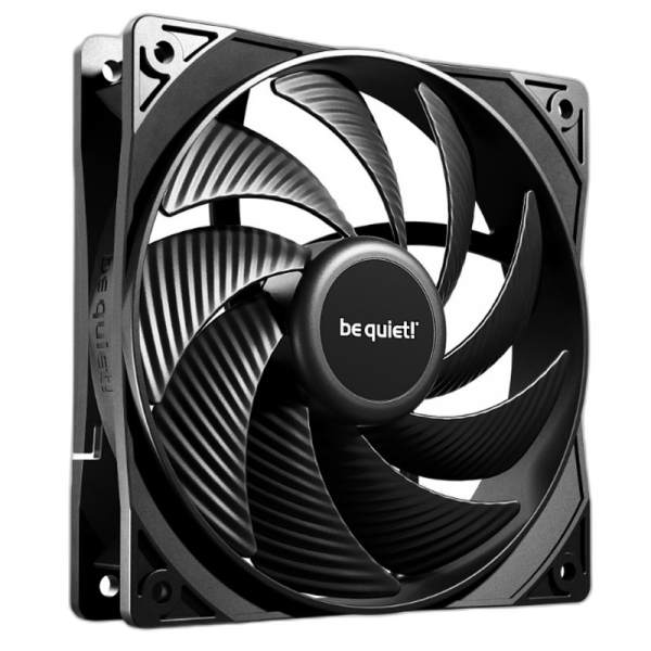 BE QUIET! Pure Wings 3 High-speed (BL106) 120mm 4-pin PWM črn ventilator