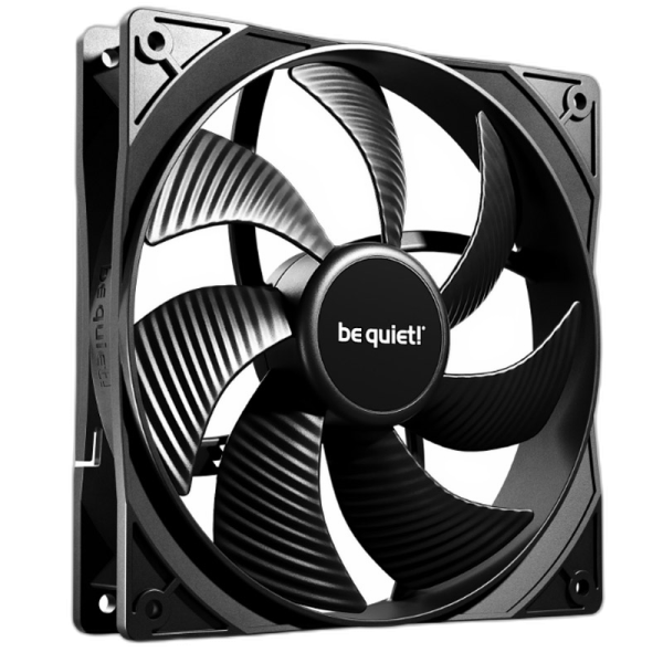 BE QUIET! Pure Wings 3 (BL107) 140mm 3-pin črn ventilator