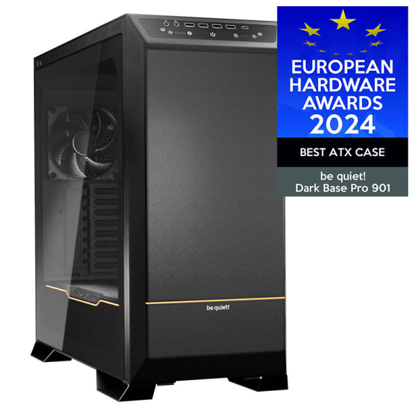 BE QUIET! DARK BASE PRO 901 (BGW50) RGB Full Tower okno črno ohišje