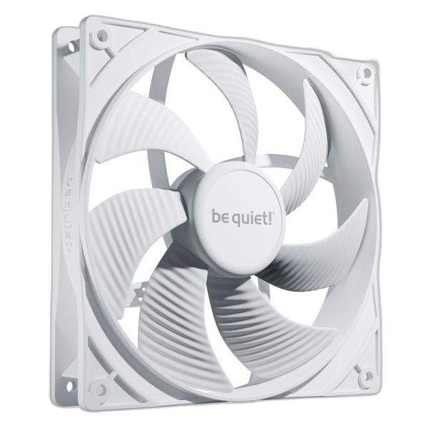 BE QUIET! Pure Wings 3 (BL112) 140mm 4-pin PWM beli ventilator