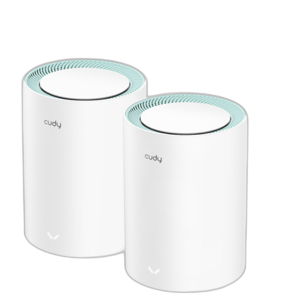 CUDY M1300 (2-pack) AC1200 Gigabit Mesh Dual Band brezžični WiFi5 usmerjevalnik - router