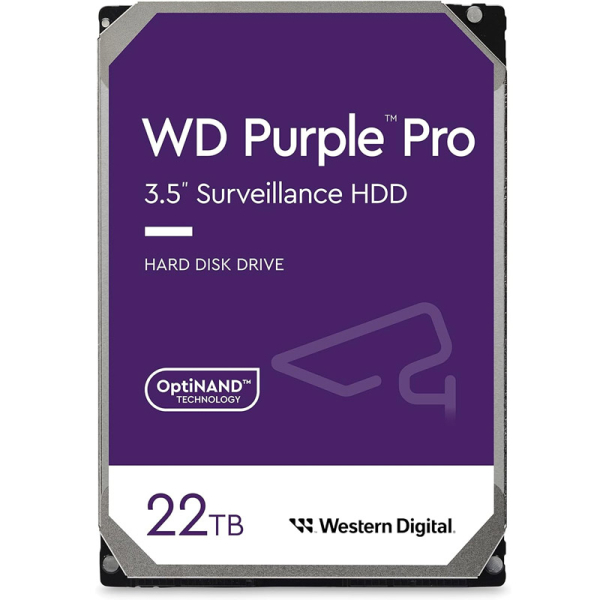 WD PURPLE PRO 22TB 3,5