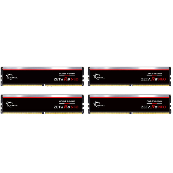 G.SKILL Zeta R5 Neo 128GB (4x32GB) 6000MT/s DDR5 CL30 F5-6000R3036G32GQ4-ZR5NK ram pomnilnik