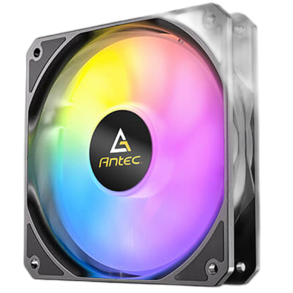 ANTEC P12R ARGB Reverse 120mm 4-pin PWM črni ventilator