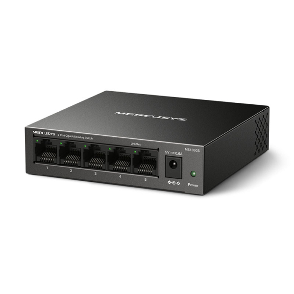 MERCUSYS MS105GS 5-port 10/100/1000Mbps mrežno stikalo-switch