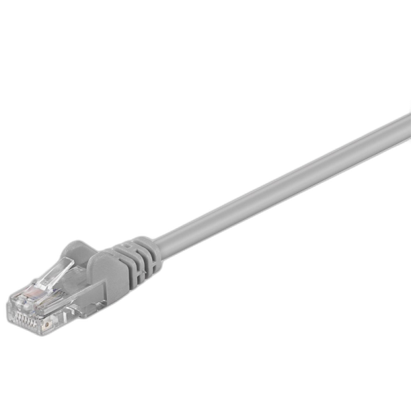 GOOBAY U/UTP CAT 5e LAN patch 1m sivi povezovalni kabel