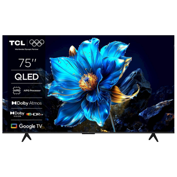 TCL 4K QLED TV 75P71K, Google TV, Dolby Vision & Atmos