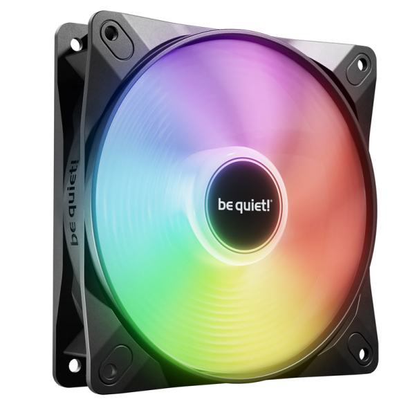 BE QUIET! LIGHT WINGS LX (BL122) RGB 120mm 4-pin PWM 3x beli ventilator