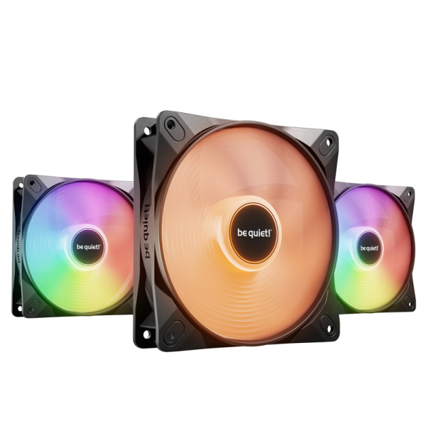 BE QUIET! LIGHT WINGS LX High Speed (BL124) RGB 120mm 4-pin PWM 3x ventilator