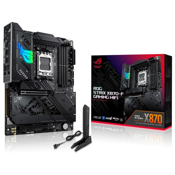 ASUS ROG STRIX X870-F GAMING WIFI AM5 DDR5 RGB gaming ATX osnovna plošča