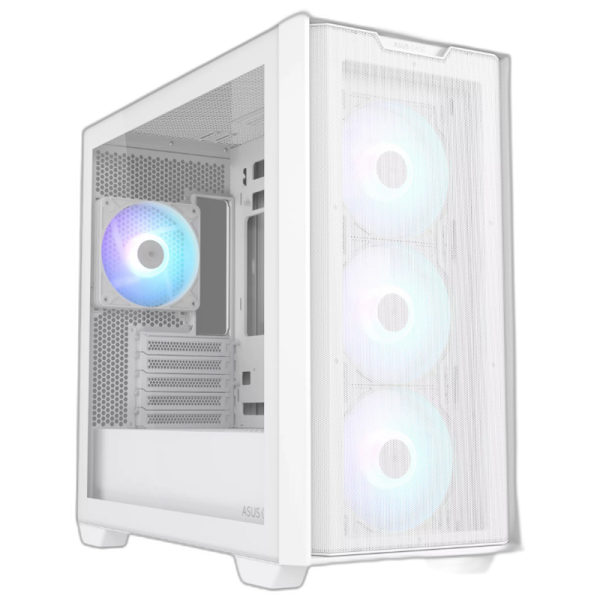 ASUS A21 PLUS RGB micro-ATX okno BTF belo ohišje