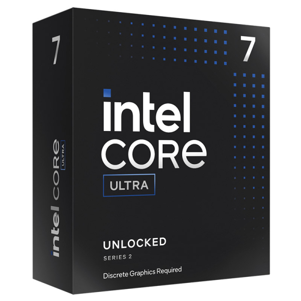 INTEL Core Ultra 7 265KF 3,9/5,5GHz 20c/20t 30MB LGA1851 125/250W brez hladilnika BOX procesor