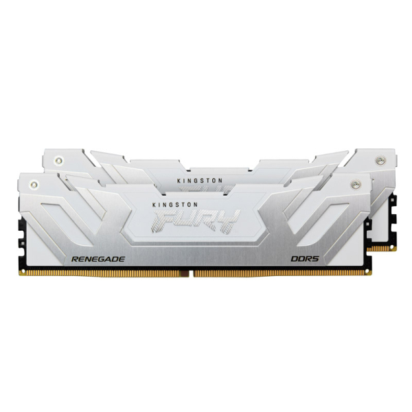 KINGSTON FURY Renegade 48GB (2x24GB) 8400MT/s DDR5 CUDIMM CL40 KF584CU40RWK2-48 WHITE ram pomnilnik