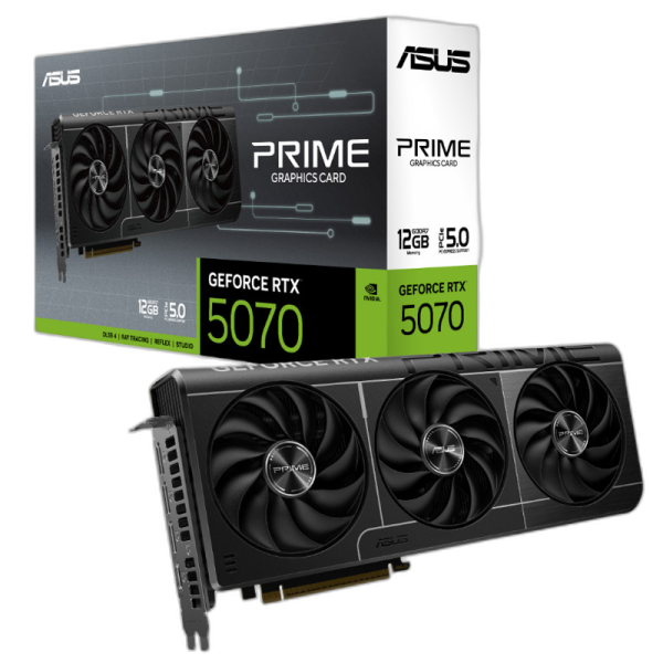 ASUS PRIME GeForce RTX 5070 12GB GDDR7 (PRIME-RTX5070-12G) grafična kartica
